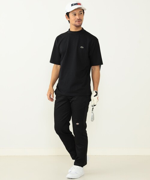 「BEAMS GOLF」 半袖Tシャツ L ブラック メンズの画像