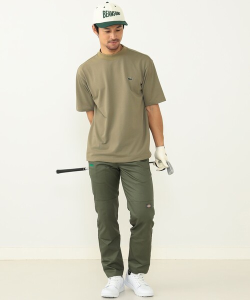 「BEAMS GOLF」 半袖Tシャツ L ブラック メンズの画像