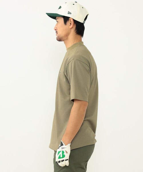 「BEAMS GOLF」 半袖Tシャツ L ブラック メンズの画像