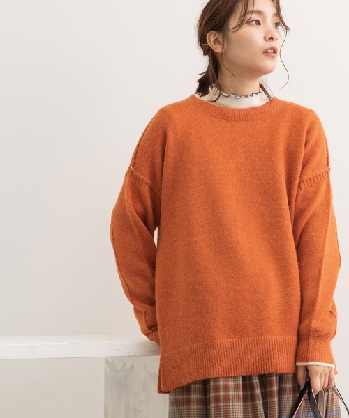 「POU DOU DOU」 長袖ニット 3 キナリ レディース_画像2