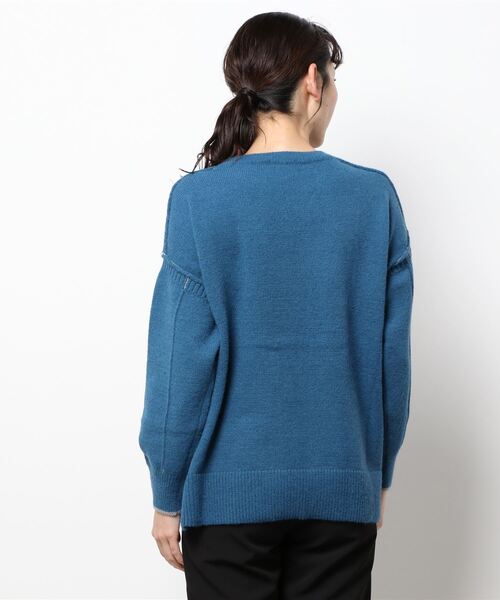 「POU DOU DOU」 長袖ニット 3 キナリ レディース_画像4