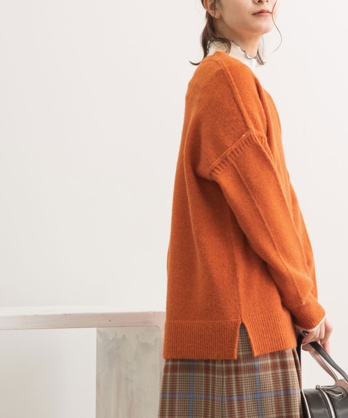 「POU DOU DOU」 長袖ニット 3 キナリ レディース_画像5