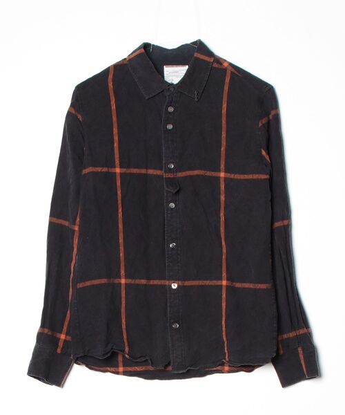 新品タグ付　SHAREEF シャリーフ　長袖シャツ　シャドーストライプ 新品タグ付SHAREEF シャリーフ長袖シャツシャドーストライプ