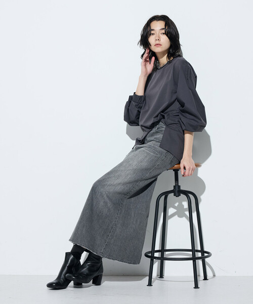 Gabardine K.T（ギャバジンK.T） tシャツ 80ポンチ 袖パフカットソー