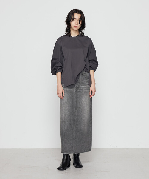 Gabardine K.T（ギャバジンK.T） tシャツ 80ポンチ 袖パフカットソー