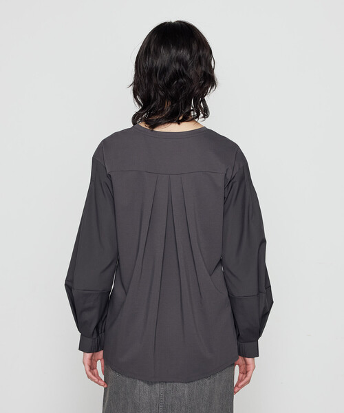 Gabardine K.T（ギャバジンK.T） tシャツ 80ポンチ 袖パフカットソー