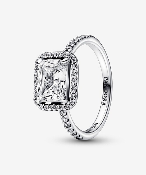 「Pandora」 リング 52 シルバー レディース_画像2