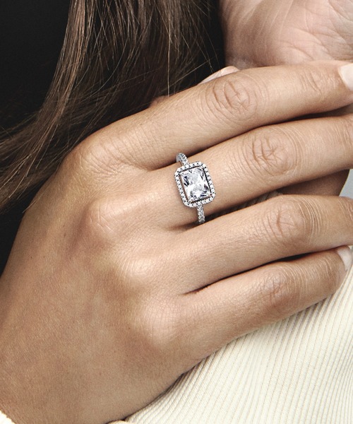 「Pandora」 リング 52 シルバー レディース_画像5