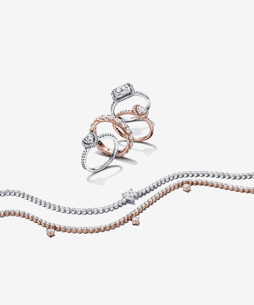 「Pandora」 リング 52 シルバー レディース_画像8