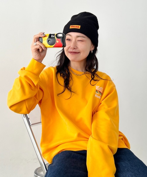 ニット帽 ニットキャップ レディース 「日本未発売/WEB限定」KODAK