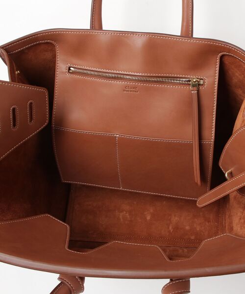 CELINE（セリーヌ） タイ ハンドバッグ - ブラウン レディース
