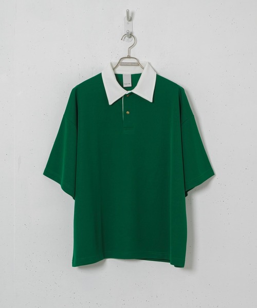 「Casper John」 半袖ポロシャツ MEDIUM ホワイト メンズ_画像6