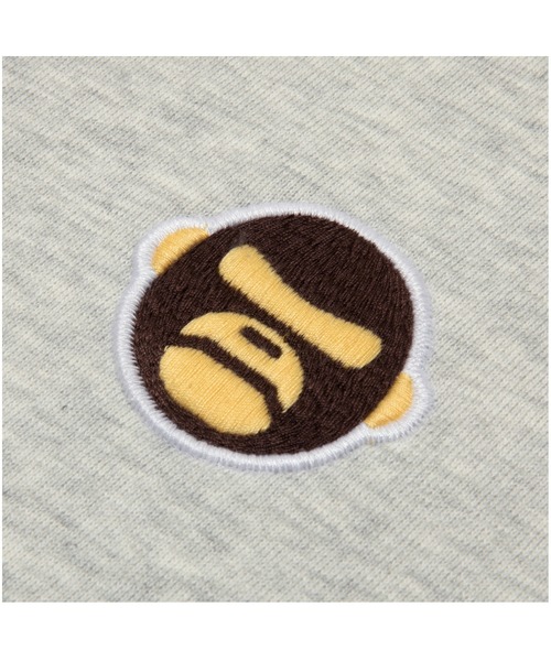「AAPE BY A BATHING APE」 スウェットカットソー MEDIUM オフホワイト メンズ_画像5