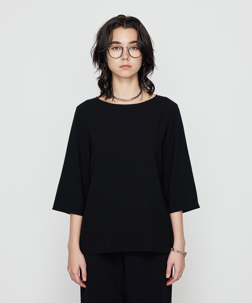 コムサ（COMME CA）/〔 TALLサイズ 〕 トリアセダブルクロス Tブラウス COMME CA（コムサ） ブラウス シャツ トリアセダブルクロス Tブラウス