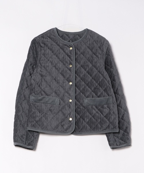 STRAWBERRY-FIELDS（ストロベリーフィールズ） コート アウター ベロア