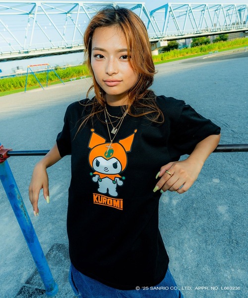 sanrio（サンリオ） tシャツ 半袖 サンリオキャラクターズ × ホーム