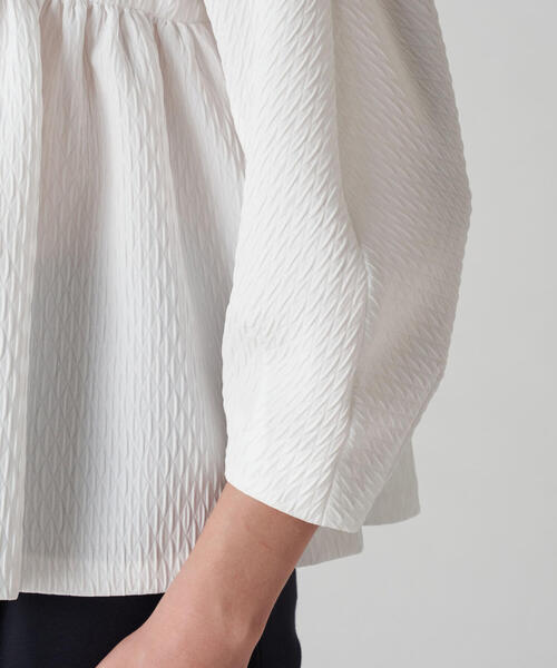 「TOMORROWLAND」 「BALLSEY」長袖ブラウス 36 ブラック レディース_画像7