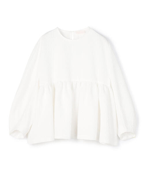 「TOMORROWLAND」 「BALLSEY」長袖ブラウス 36 ブラック レディース_画像9