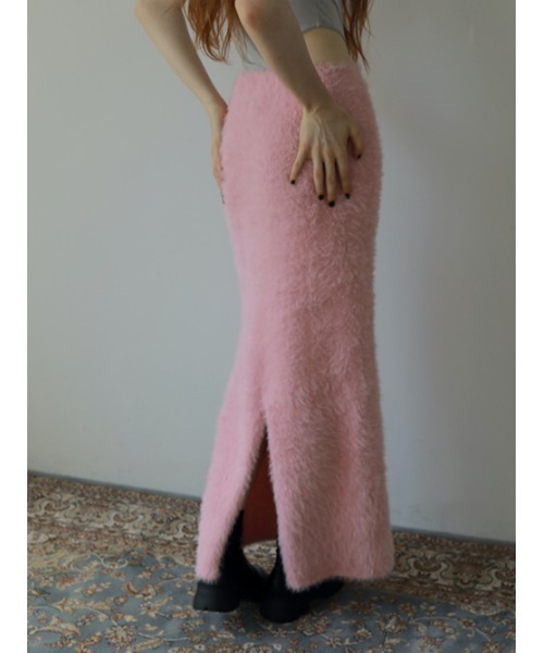 「AMAIL」 タイトスカート FREE ピンク レディース_画像3