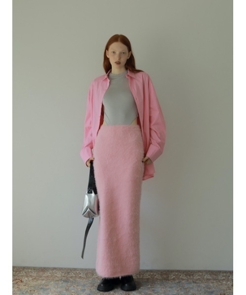 「AMAIL」 タイトスカート FREE ピンク レディース_画像4