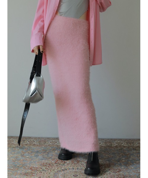 「AMAIL」 タイトスカート FREE ピンク レディース_画像5