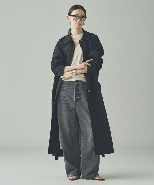 Curensology（カレンソロジー） ステンカラーコート コート /リネン