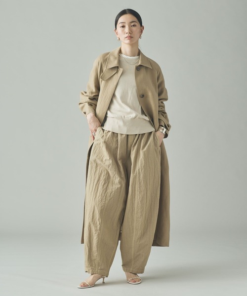 Curensology（カレンソロジー） ステンカラーコート コート /リネン