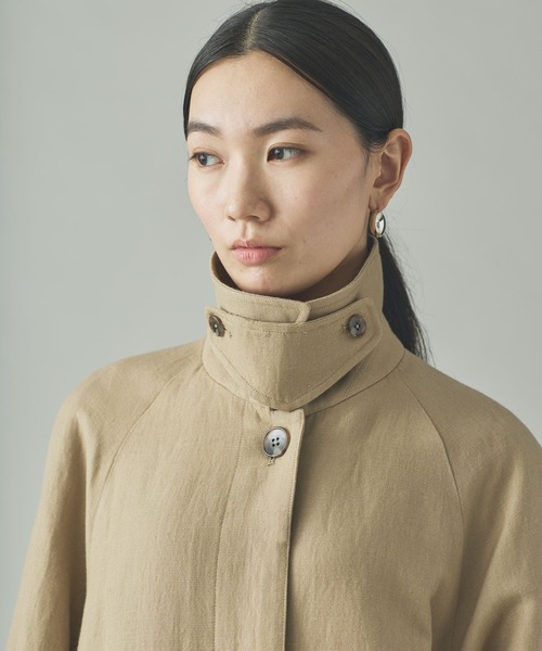 Curensology（カレンソロジー） ステンカラーコート コート /リネン