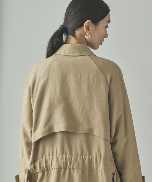 Curensology（カレンソロジー） ステンカラーコート コート /リネン