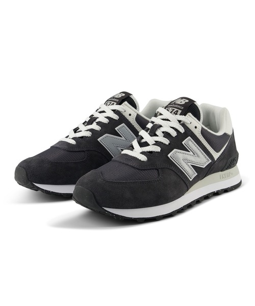 「New Balance」 ローカットスニーカー 26.0cm ネイビー レディース_画像5