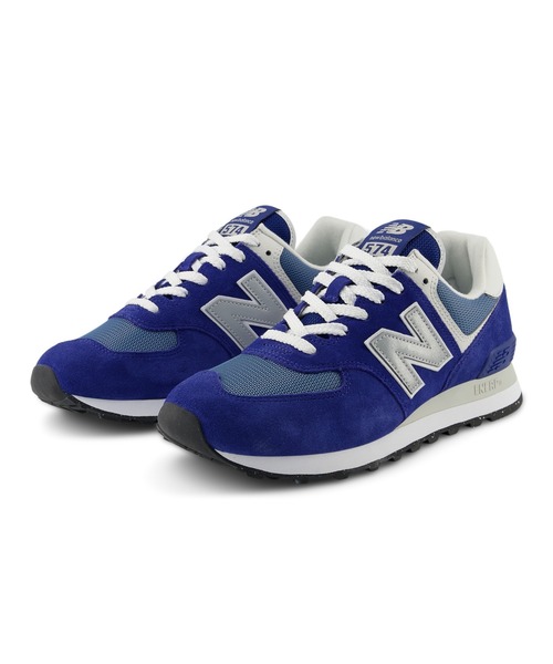 「New Balance」 ローカットスニーカー 26.0cm ネイビー レディース_画像6
