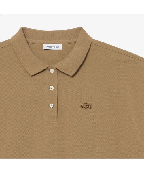 LACOSTE（ラコステ） 半袖ポロシャツ 34 ベージュ レディース 