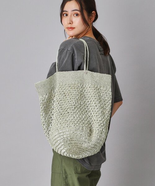 ヌキテパ　llic Macrame Tote Bag NE QUITTEZ PAS!（ヌキテパ） トートバッグ ne Quittez pas（ヌキテパ