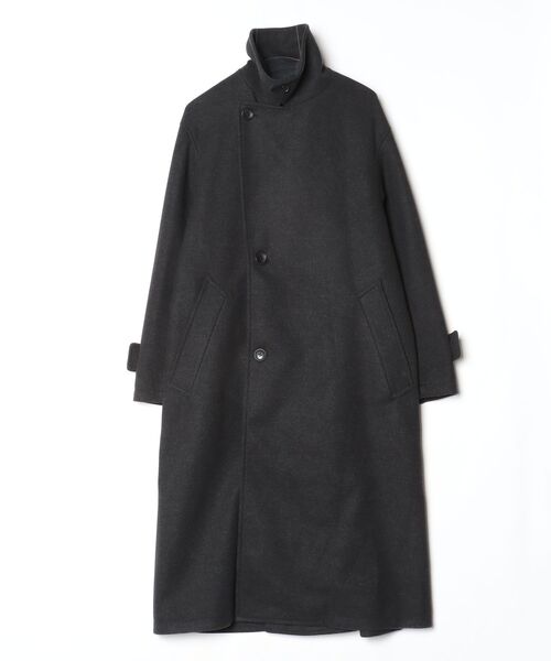 WYM チェスターコート 未使用タグあり WYM LIDNM 「WYM LIDNM」 チェスターコート M ダークグレー メンズ