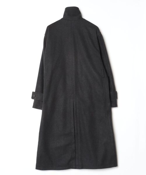 【完売品&美品】WYM LIDNMダークグレー チェスターコート ベルト付き WYM LIDNM 「WYM LIDNM」 チェスターコート M ダークグレー メンズ