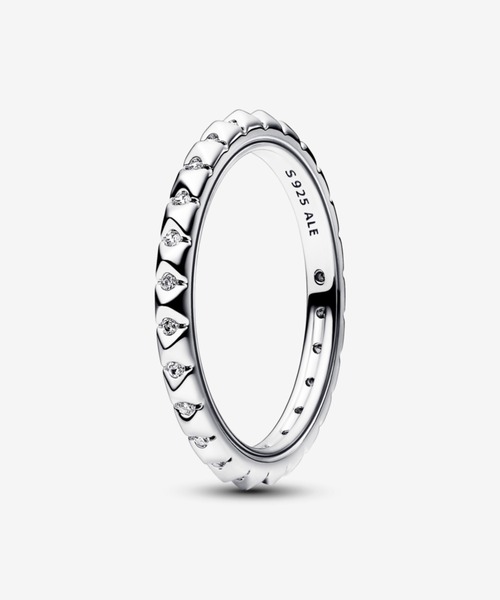 「Pandora」 リング 48 シルバー レディース_画像8