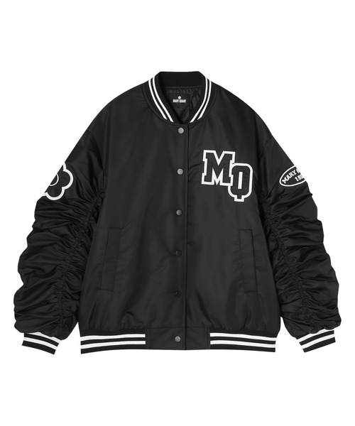 マリークワントMQスタジャン ブルゾン（ブラック）最終値下げ マリークワントMQスタジャン ブルゾン（ブラック）最終値下げ MARY