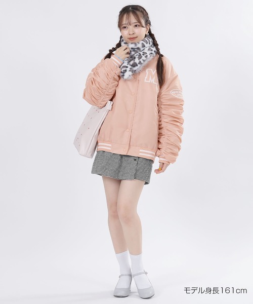 MARY QUANT MQスタジャン ブルゾン（アイボリー） MARY QUANT ONLINE