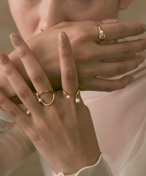 「NOIR DE POUPEE」 リング #11 ピンク レディース_画像7