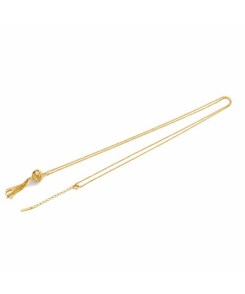 ネックレス 「KONRON/コンロン」Pendant : Tera  80cm SV925 w/K18ゴールドコーティング レディースの画像