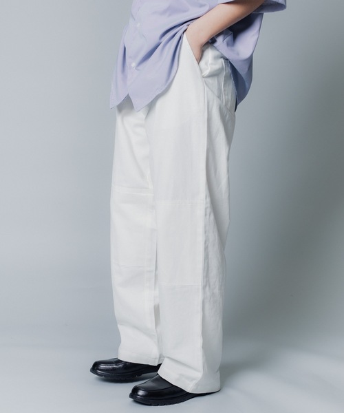 「MandO(Auntie Rosa)」 チノパンツ SMALL カーキ メンズ_画像4