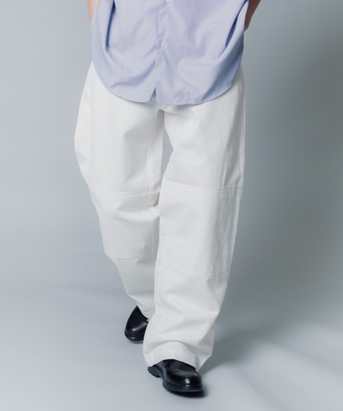 「MandO(Auntie Rosa)」 チノパンツ SMALL カーキ メンズ_画像5