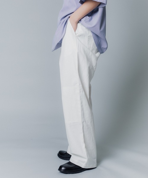 「MandO(Auntie Rosa)」 チノパンツ SMALL カーキ メンズ_画像6