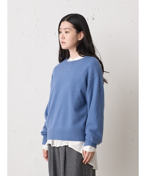 「MidiUmi」 長袖ニット FREE ブラック レディース_画像8
