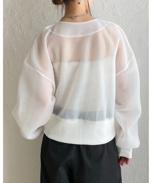 She's Closet ブルゾン アウター ショート丈 ダンボールボンディング