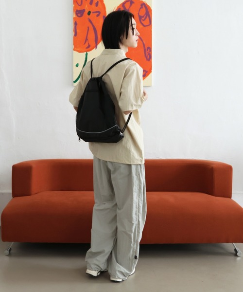 「FOLLOWIN」 イージーパンツ FREE ライトグレー レディース_画像5