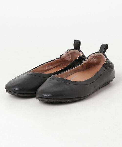 fitflop ストラップ付き黒シューズ FitFlop（フィットフロップ） バレエシューズ 4 ブラック レディース