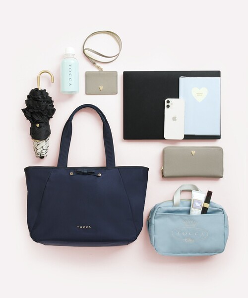 「TOCCA」 トートバッグ F ブラック レディースの画像