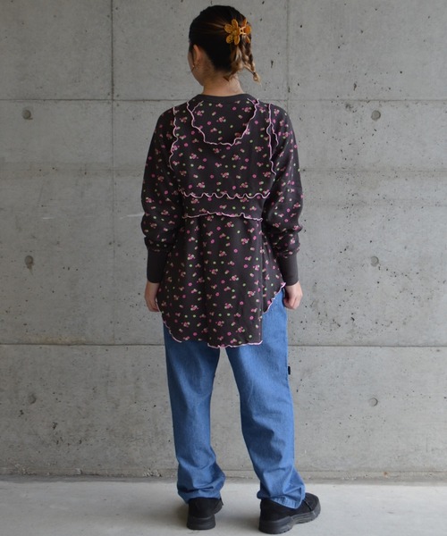 「CALMIA」 デニムパンツ 160cm ライトブルー レディース_画像5
