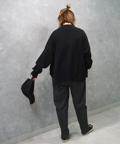 「JOURNAL STANDARD LUXE」 長袖ニット FREE ブラウン レディース_画像6